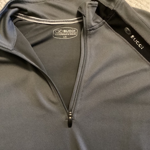 SUGOI Unisex Adult or Teen 1/4 ZIP PULLOVER GRAY SIZE LARGE - Picture 1 of 8